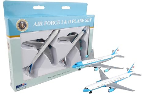Air Force One 2 Plane set Air Force One and Air Force Two, Blue and White