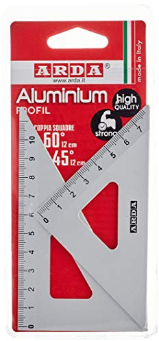 ARDA Blister Paar Dreiecke 12 cm aus Aluminium - 45-60 Grad