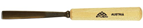 Stubai Stechbeil Form 5 + Heft scharostfrei geschliffen, SB Verpackung, 12 mm, 520512