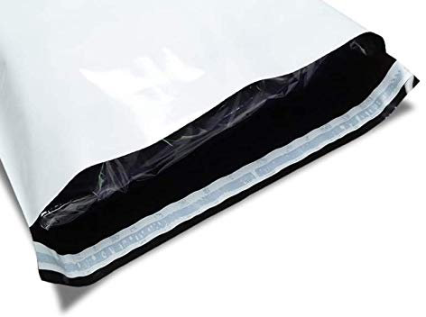 100 Folienmailer® Versandbeutel C4: Plastik Versandtaschen 250x350mm, selbstklebend und blickdicht, Versandtüten aus Plastik für Kleidung und Textilien