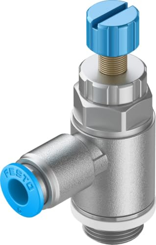 GRLA-1/4-QS-8-D 193147 Drossel-Rückschlagventi Ventilfunktion:Abluft-Drossel-Rückschlagfunktion