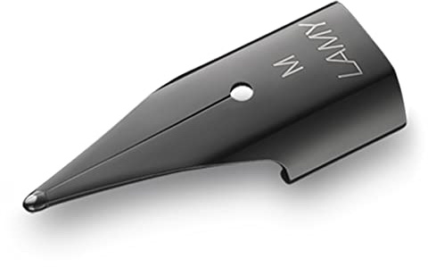 Lamy Z 50 Feder 888 - Ersatzfeder aus verchromtem Edelstahl in der Farbe Schwarz – Federstärke M, 1 Stück (1er Pack)
