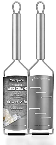 Microplane Râpe de cuisine Coupe Large pour le fromage à pâte dure, chocolat et truffe de la Collection Professional en acier inoxydable