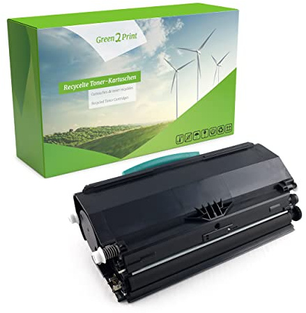 Green2Print Toner schwarz 3500 Seiten ersetzt Lexmark E260A11E, E260A21E passend für Lexmark E260D, E260DN, E260, E360D, E360DN, E460DW, E460DN, E462DTN