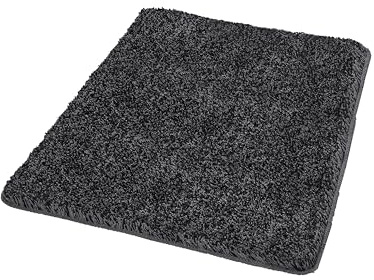 Kleine Wolke Seattle / 55 x 65 cm/Farbe Schiefer Badteppich, Polyester, 55x65x3 cm, 4004478264793