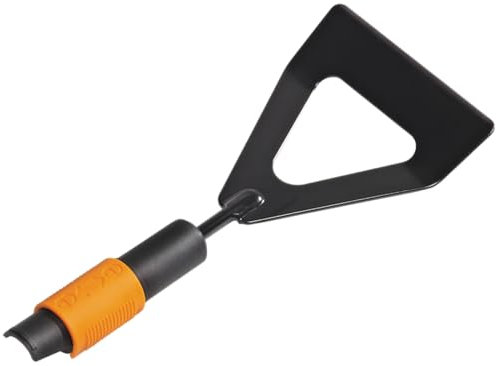 Fiskars Zappa olandese, Testa di attrezzo, Larghezza: 12,5 cm, Testa in acciaio al boro, Nero/Arancione, QuikFit, 1000676