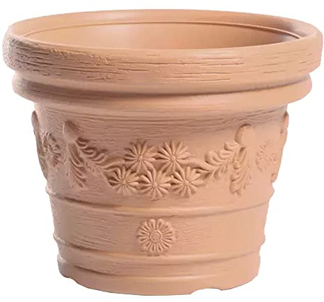 Pot de Fleurs Decora 65L, Terre Cuite, 57 cm