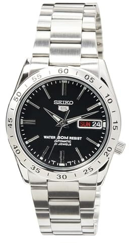 Seiko Herren-Uhr Automatik Edelstahl mit Edelstahlband SNKE01K1