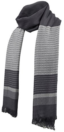 Runtlly Scarf with Pure Bamboo Fiber Material Softness Scarf for Men Comfortable Long Scarf for Spring, Fall or Winter(Gary)