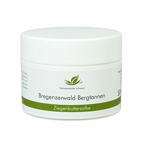Naturprodukte Schwarz - Bregenzerwald Bergtannen - Ziegenbutter Salbe, 50ml