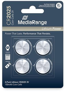 MediaRange mrbat131 – Batteries (Button/coin, CR2025, Li-Ion