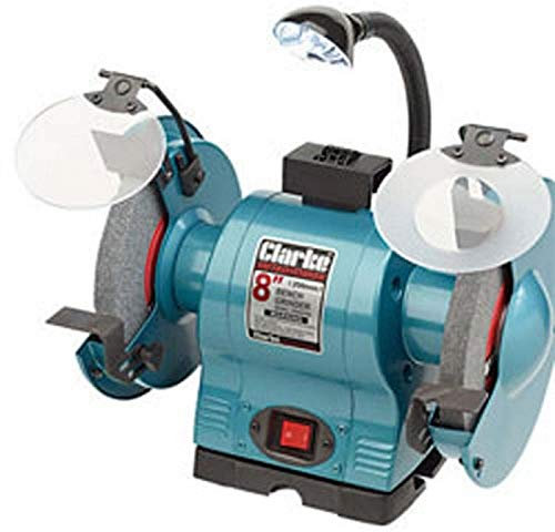 Clarke CBG8370L 8' bench grinder with lamp