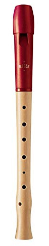 Flauta Moeck Soprano Flauto1 Plus 1020 Mixta Digitación Alemana