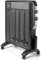 Duronic Electric Heater HV220 Oil Free Radiator Convection Heater Free Standing Radiator Mica Panel Heaters Portable Radiators with Micathermic Panels Convector for Home, Bedrooms, Offices, Any Room