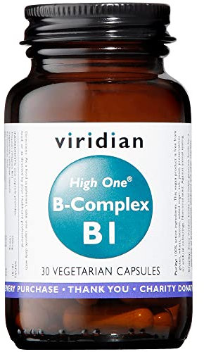 HIGH ONE® Vitamin B1 with B-Complex: 30 Veg Caps