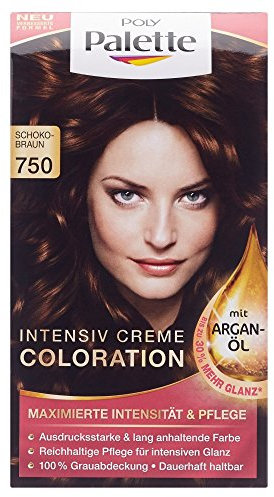 Poly Palette Coloration Stufe 3, 750 Schokobraun, 115 ml