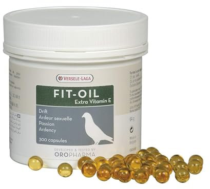 Versele-laga - Aceite de higado de Bacalao en Perlas FIT Oil OROPHARMA 300 Perlas