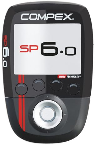 Compex SP 6.0 - Wireless muscle stimulator TENS, EMS, Massage: 4 independent channels, 999 intensity levels and 30 programmes - Integrated MI sensor