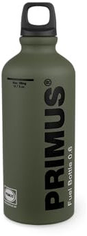 PRIMUS Brennstoffflasche 0,6L - Aus Extrudiertem Aluminium - Für Benzinkocher Camping - Brennstoffflaschen für Multifuel Kocher - Campingkocher Benzin - Brennstoffflasche für Dieselkocher