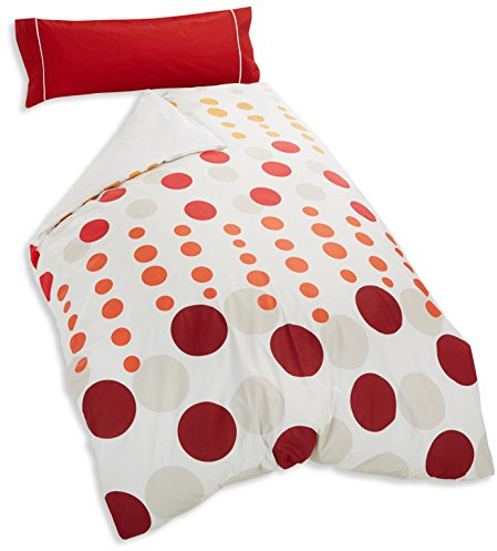 Artemur 64725 C/30 Selene Rosso Duo Nordic per Letto, Cotone Poliestere, 90 cm