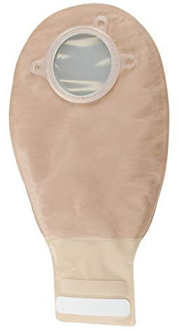 ConvaTec Natura + Drainable Pouch withvisiClose, Transparent, Standard 70mm, 2 3/4