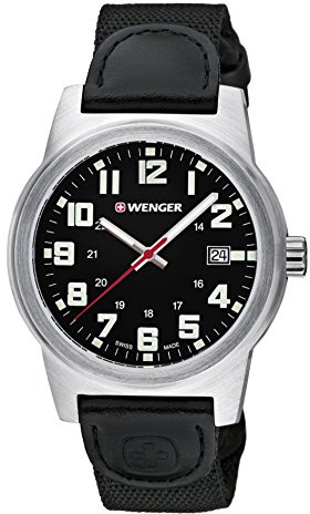 Wenger HerrenArmbanduhr Analog Quarz Nylon 01.0441.137