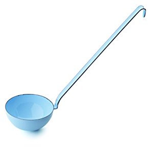 Riess 0309-006 Classic-Articles ménagers Louche Color/Pastel Ø 9 cm Bleu