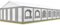 TOOLPORT Tendone per Feste 6x12 m Gazebo Party per sagre, mercati ca. PE 450 N Bianco-Grigio