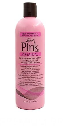 Lotion capillaire hydratante à l'huile originale Lusters Pink 473 ml / 16 fl oz