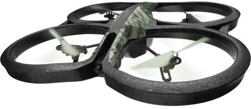 Parrot AR Drone 2.0 Quadrocopter (geeignet für Android/Apple Smartphones/Tablets) jungle