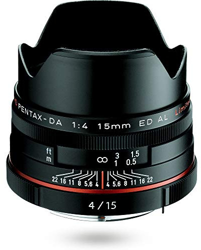 Pentax Obiettivo,HD DA 1,5mm, Nero
