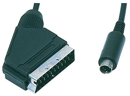 Valueline SCART 27 1.5 m Scart (21-Pin) S-VHS Noir Adaptateur de câble vidéo ? adaptateurs de câble vidéo (1,5 m, SCART (21-Pin), S-VHS, nickelé, mâle/mâle, noir)