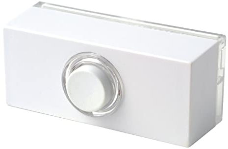 Honeywell Home Friedland D534WE 'Lightspot' Wired Illuminated Bell Push - White