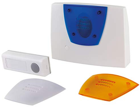 REV 0514902555 Türgong, optischer Funkgong, 16 Kanäle, max. 150m, Personenruf, weiss