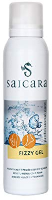saicara Fizzy Gel 150ml Fuß-Gel, Feuchtigkeit spendender, knisternder Eis-Schaum kühlt und erfrischt heiße, müde Füße