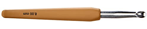 KnitPro K30916 Häkelnadel, Metall, Maple, 8mm