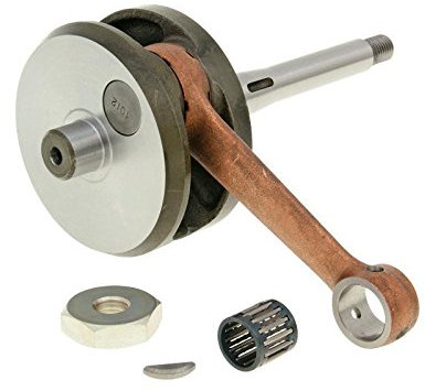 Albero motore MALOSSI RHQ 12 mm spinotto per Piaggio, Vespa Mofas