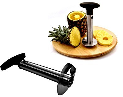 TAGLIA AFFETTA SBUCCIA ANANAS IN ACCIAIO MANICO ERGONOMICO. MWS