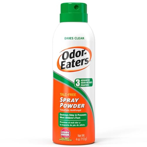 Odor-Eaters - Spray para pies en polvo, 113 g