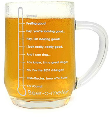 Arcoroc Beer-O-Meter Toughened Pint Beer Glass/Tankard/Barware CE 20oz / 568ml