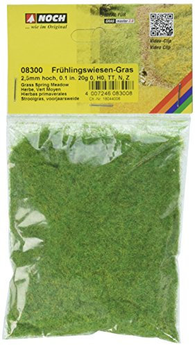 Noch - 08300 - Herbe, Vert Moyen, 2, 5 Mm, Petit