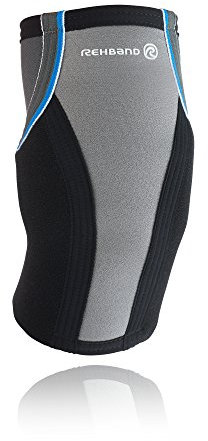 Rehband Tennis - Vendaje de Tenis para Hombre, tamaño M, Color Gris