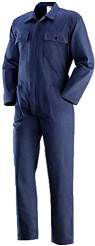Tuta completo intero da lavoro cotone operaio meccanico zip comoda … (XXXL)