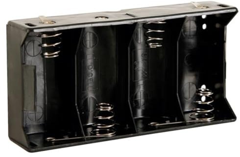 COUPLEURS DE 4 PILES D (LR20), AVEC COSSES A SOUDER