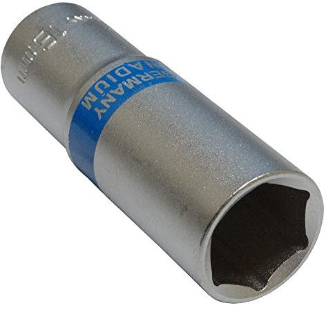 AERZETIX - C4218 - Steckschlüssel einsatz - nuss 6 kant 3/8-16mm - tief lange professionelle hochwertige erweitert - Stahl CrV