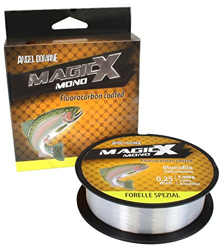Angel Domäne Magic-X Mono Fluorocarbon Coated Forelle Spezial 350m 0,25mm