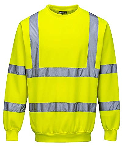 PORTWEST B303 – varningsskydd-sweatshirt, 1 st, XXL, gul, B303YERXXL