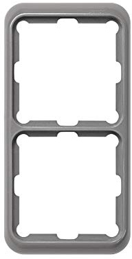 Simon 75620-35 placa de pared y cubierta de interruptor Gris