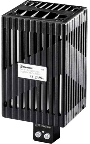 Riscaldatori da quadro - 100 W, AC (50/60 Hz)/DC, Safe touch, installazione verticale - Tipo 7H5102300100 - Serie 7H Finder