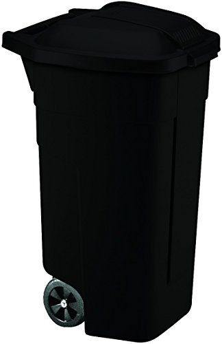 ROLLEIMER 110L SCHWARZ M.DECKE